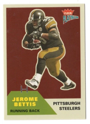 Jerome Bettis 2002 Fleer Platinum #114 Football Card - Image 1 of 2