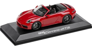 1/43 Porsche 911 992 Carrera GTS Cabriolet Red 2022 by Minichamps WAP0200320PCGC - Picture 1 of 4