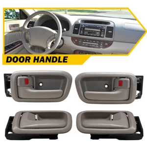 Interior Door Handle Trim Front Rear Left Right Beige For 00-06 Toyota Tundra - Picture 1 of 9