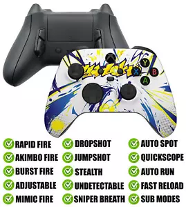 Graffiti Modded Reflex Buttons Rapid Fire Modded Controller for Xbox Series X S - Picture 1 of 8