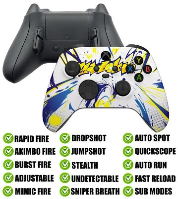 Graffiti Modded Reflex Buttons Rapid Fire Modded Controller for Xbox Series X S - Image 1 of 4