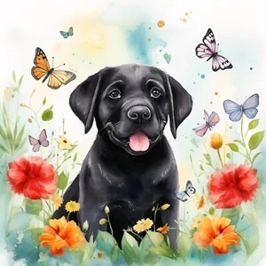 Autoaufkleber Sticker Labrador Aufkleber - Picture 1 of 1