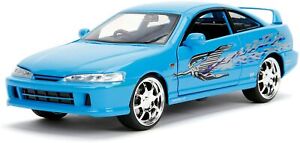 Jada Toys 1/24 Fast & Furious MIA´s Acura Integra blue metal model car