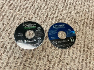 Call Of Duty Finest Hour & Splinter Cell Nintendo Gamecube Disc Only!!! - Image 1 of 3
