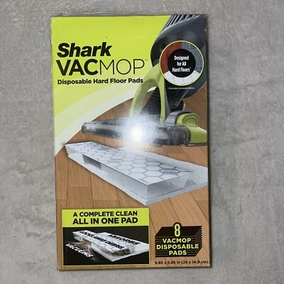 Shark VACMOP 8 unidades desechables para aspiradora de piso duro y almohadilla para fregona recargas VMP08 Foto 1 de 4