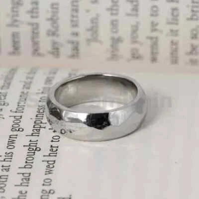 925 Sterling Silver Band Ring & Statement Ring Handmade Ring All Size - Image 1 of 4