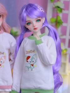 Nuevo Juego Completo Hecho a Mano 24" 1/3 PVC BJD SD Muñecas Rótulas Mujeres Niña Regalo Annie - Imagen 1 de 1