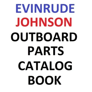 EVINRUDE JOHNSON 20HP 25HP 28HP 30HP 33HP 35HP 40HP OUTBOARD PARTS CATALOG BOOK - Picture 1 of 1