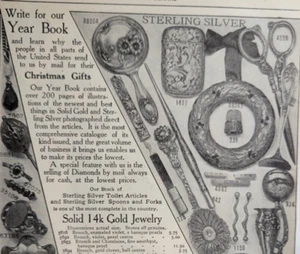Daniel Low & Co Jewelers Salem MA Jahreskatalog 1905 Originalanzeige ~6x9,5" - Bild 1 von 2