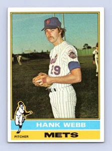 1976 Topps #442 Hank Webb New York Mets Ex+ - Picture 1 of 4