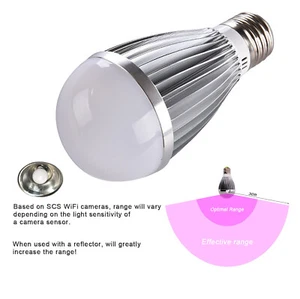 GU10 E26 9W 15W 21W LED 850nm 940nm 980nm IR Infrared Bulb for Security Cameras - Bild 1 von 15