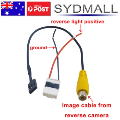 Arnés de video estéreo para cámara de reversa Corolla Landcruiser 09-12 OEM para Toyota OEM Foto 1 de 4