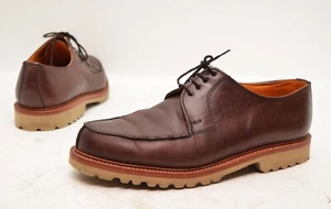 Ludwig Reiter Norweger Goodyear Welted Splits Schürze Zehe braun Leder Derby Gr. 8 - Bild 1 von 11