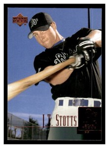 2001 Upper Deck Prospect Premieres #9 J.T. Stotts - Oakland Athletics XRC