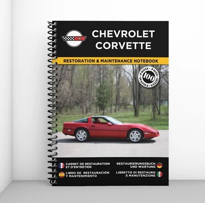 CHEVROLET CORVETTE : Libretto Di Restauro E Manutenzione  - CONSEGNA GRATUITA - Immagine 1 di 4