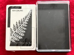 Tarjetas de juego de Nueva Zelanda con estuche sellado hechas en Hong Kong - Imagen 1 de 5