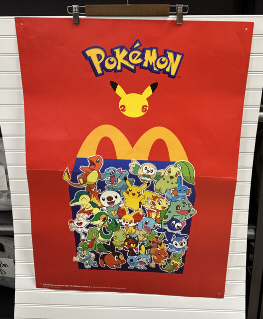 Pokemon McDonald's Fast Food & Cereal Premiums for sale