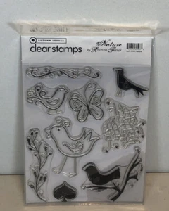 Clear Stamps Autumn Leaves Natur Set NEUWARE #2503 - Bild 1 von 2
