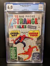 STRANGE TALES ANNUAL #2 CGC 6.0 EARLY SPIDER-MAN KIRBY DITKO 1963 WHITE PAGES