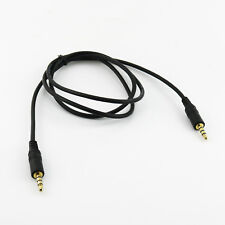 Gold Plated 3.5mm 1/8" Male to Male 4 Pole TRRS AV Audio Extension Cable 1m/3ft