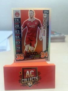 MATCH ATTAX SPFL 2016/17 ADAM ROONEY ABERDEEN BRONZE LIMITED EDITIOn #LE2 (2691) - Picture 1 of 1