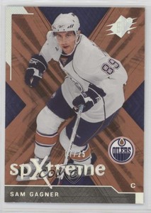 2007-08 SPx SPXtreme Spectrum /25 Sam Gagner #X63 Rookie RC