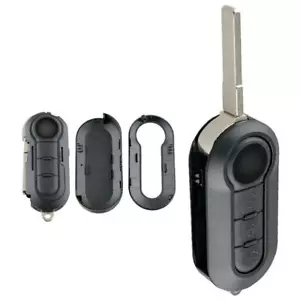 3 Buttons Car Key Shell Case Fit for Fiat/Doblo/Ducato/Citroen/Brava - Foto 1 di 8