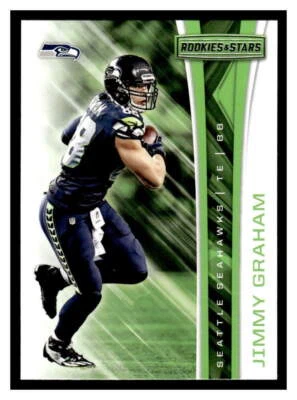 2017 Panini Rookies & Stars  #11 Jimmy Graham - Seattle Seahawks - Image 1 of 2