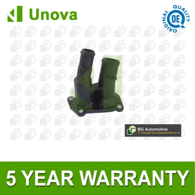 Coolant Flange Unova Fits Ford Fiesta 2001- Focus 2004-2018 1.2 1.4 1.6 1707050 - Image 1 of 3