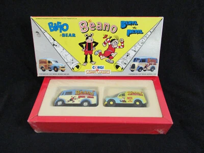 Corgi BEANO Toy Vans, Dandy Biffo Bear & Beril The Peril 1992 Gift Set - Image 1 of 4
