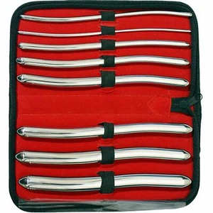 Hegar Set Dilatatore Uterino Uretrale Diagnostica Suoni Chirurgici 8pz, con Custodia - Foto 1 di 3