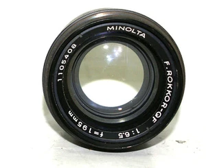 Minolta F.Rokkor-QF 195mm f/ 6.5 lense (1105408)) - Picture 1 of 1