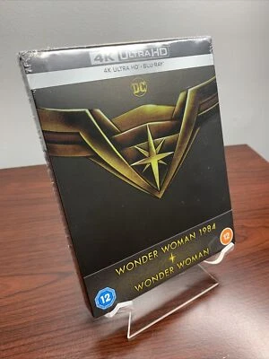 Wonder Woman & 1984 Steelbook lot (4K UHD + Blu-ray ) Factory Sealed  - Image 1 of 4