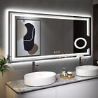 Superbright LED Bathroom Mirror Anti-Fog Energy-Saving Magnifying Vanity Mirror
