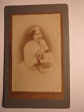 Albine Freiin Wodniansky von Wildenfeld als Braut gegen 1859 / CDV Reproduktion