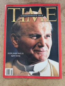 April 11, 2005 Time Commemorative Issue POPE JOHN PAUL II (MH T-2) - Foto 1 di 4