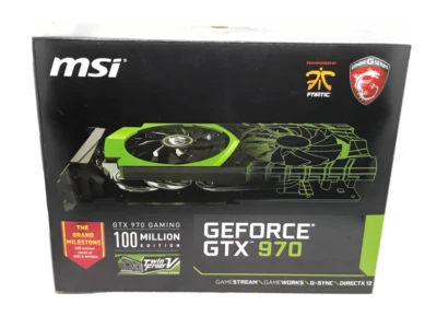 MSI Geforce GTX 970 GAMING 100 MILLION EDITION 4GB GDDR5 Graphics Card (Green) - Image 1 of 4