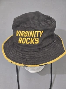 Danny Duncan Bucket Hat Virginity Rocks 100% Baumwolle schwarz/gelb - Bild 1 von 9