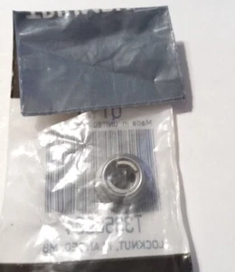 Triumph Bonneville, Scrambler NOS M8X1.25 Flanged Locknut T3350004   (L-1787) - Picture 1 of 2