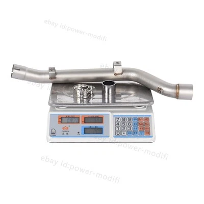 For Suzuki DRZ400SM 2000-2024 Exhaust Mid Pipe Connect 51mm Muffler DRZ400S  E - Image 1 of 4