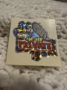 Vintage Sticker Decal Specialties BJ Keep Out Buzzard - Picture 1 of 2