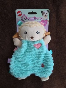 Soothers Tabbie Lambie Plush Dog Toy-Spot Lavender Infused Beads For Calming - Picture 1 of 4