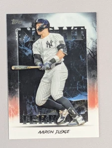 2025 Topps Update Night Terrors NT-1 Aaron Judge MVP New York Yankees - Bild 1 von 2