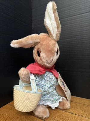 1972 Vintage 75 Anniv. Eden Toys Beatrix Potter Peter Mrs. Rabbit Bunny Plush - Image 1 of 4