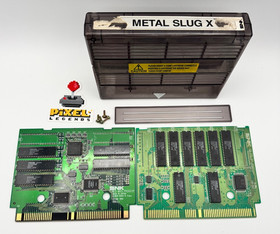 US Seller - Metal Slug X SNK Cartridge Neo Geo MVS -scratched label - working