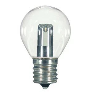1 Watt LED - S11 - Clear - 2700K - Intermediate base - 120 Volt - Carded - 12-Pa - Picture 1 of 6