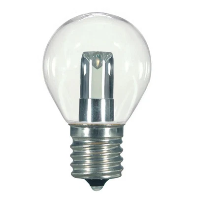 1 Watt LED - S11 - Clear - 2700K - Intermediate base - 120 Volt - Carded - 12-Pa - Image 1 of 4