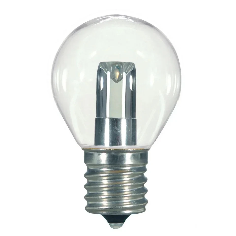 1 Watt LED - S11 - Clear - 2700K - Intermediate base - 120 Volt - Carded - 12-Pa - Image 1 of 4
