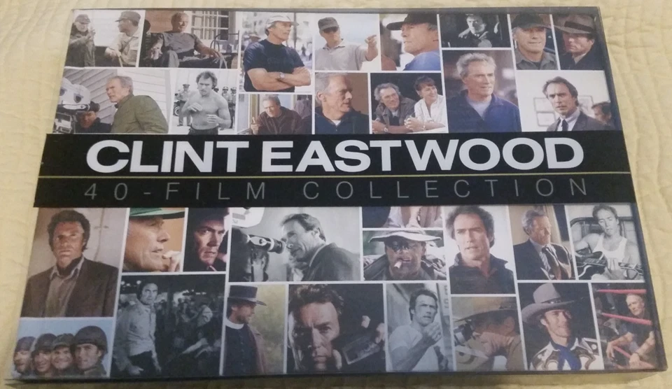 Clint Eastwood: 40-Film Collection (DVD Box Set). Pre-owned, Like New condition - Image 1 of 4