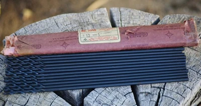 The Cleveland Twist Drill Co. Brocas de perforación tamaño 1 avión 1 doz hechas en EE. UU. Foto 1 de 4